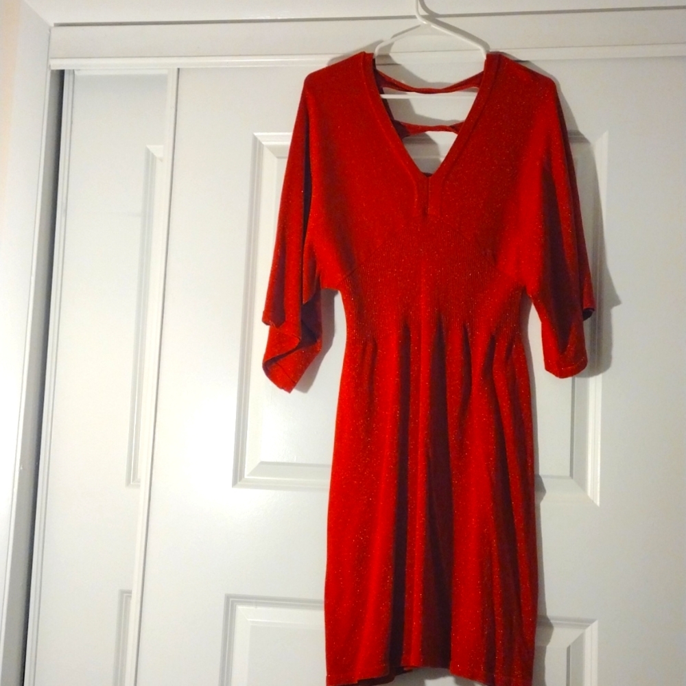 Sparkly Red Dress